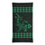 Hawaii Bandana Kakau Polynesian Hammerhead Shark Map Neck Gaiter - Green - Polynesian Pride