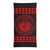 Hawaii Bandana Kakau Polynesian Coat Of Arms Neck Gaiter - Red - Polynesian Pride