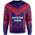 American Samoa Coat Of Arms Polynesian Sweatshirt Active - Polynesian Pride