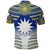 Custom Nauru Polynesian Flag Polo Shirt Creative Style Blue NO.1 LT8 - Polynesian Pride