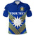 Custom Nauru Polynesian Flag Polo Shirt Creative Style Blue LT8 - Polynesian Pride