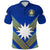 Nauru Polynesian Flag Polo Shirt Creative Style Blue LT8 - Polynesian Pride