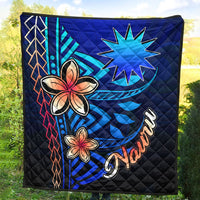 Nauru Premium Quilt - Vintage Tribal Mountain - Polynesian Pride