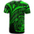 Nauru T Shirt Green Color Cross Style - Polynesian Pride