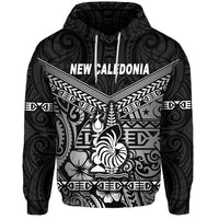 Custom New Caledonia Hoodie Simple Style Black LT8 - Polynesian Pride