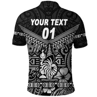 Custom New Caledonia Polo Shirt Simple Style Black LT8 - Polynesian Pride
