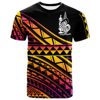 New Caledonia Custom T Shirt Special Polynesian Ornaments Unisex Black - Polynesian Pride