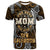 New Caledonia T Shirt The Best Mom Was Born In Unisex Brown - Polynesian Pride