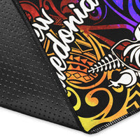 New Caledonia Area Rug - Rainbow Polynesian Pattern - Polynesian Pride