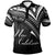 New Caledonia Polo Shirt Cross Style Unisex Black - Polynesian Pride