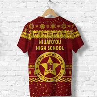 Niuafoou High School Christmas T Shirt Simple Style LT8 - Polynesian Pride