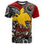 Papua New Guinea T shirt Custom Chimbu Of Papua New Guinea With Polynesian Patterns T shirt Red - Polynesian Pride