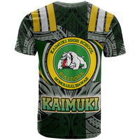 Hawaii Kaimuki High School T Shirt Custom Kaimuki High School Polynesian Pattern T Shirt LT10 - Polynesian Pride