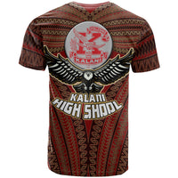 Hawaii Kalani High School Custom T Shirt Kalani High School Polynesian With Falcon Pattern LT10 - Polynesian Pride