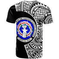 Northern Mariana Islands T Shirt Northern Mariana Islands Go Fishing Black Color - Polynesian Pride