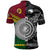 Custom Vanuatu New Zealand Polo Shirt Together Black LT8 - Polynesian Pride