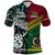 Custom Vanuatu New Zealand Polo Shirt Together Paua Shell, Custom Text and Number LT8 - Polynesian Pride
