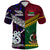 Custom Vanuatu New Zealand Polo Shirt Together Purple, Custom Text and Number LT8 - Polynesian Pride