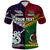 Custom Vanuatu New Zealand Polo Shirt Together Purple LT8 - Polynesian Pride