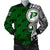 (Personalized) Hawaii Bomber Jacket - Pahoa High Tribal Kakau Bomber Jacket AH Green Unisex - Polynesian Pride