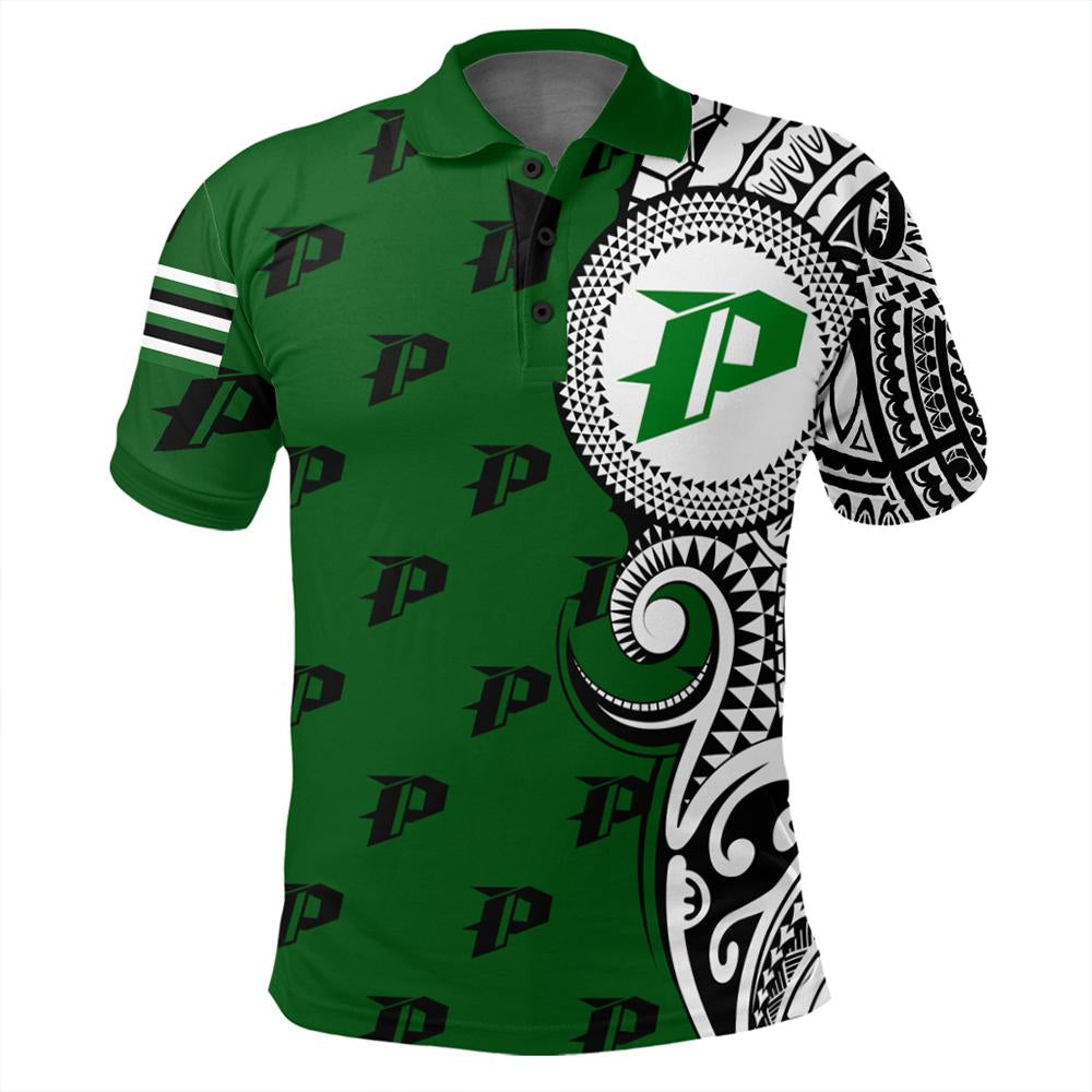 Custom Hawaii Polo Shirt Pahoa High Tribal Kakau Polo Shirt - Polynesian Pride
