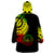 Palau CNMI Tatau Reggae Patterns Wearable Blanket Hoodie LT9 - Polynesian Pride