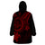 Palau Red Turtle Wearable Blanket Hoodie LT9 - Polynesian Pride