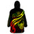 Palau Scorpio Tribal Pattern Style Reggae Wearable Blanket Hoodie LT9 - Polynesian Pride