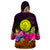 Palau Summer Hibiscus Wearable Blanket Hoodie LT9 - Polynesian Pride