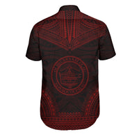 Palau Polynesian Chief Shirt - Red Version - Polynesian Pride