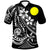 Palau Polo Shirt The Flow Of The Ocean Unisex Black - Polynesian Pride