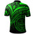 Palau Polo Shirt Green Color Cross Style - Polynesian Pride