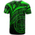 Palau T Shirt Green Color Cross Style - Polynesian Pride