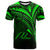 Palau T Shirt Green Color Cross Style Unisex Black - Polynesian Pride