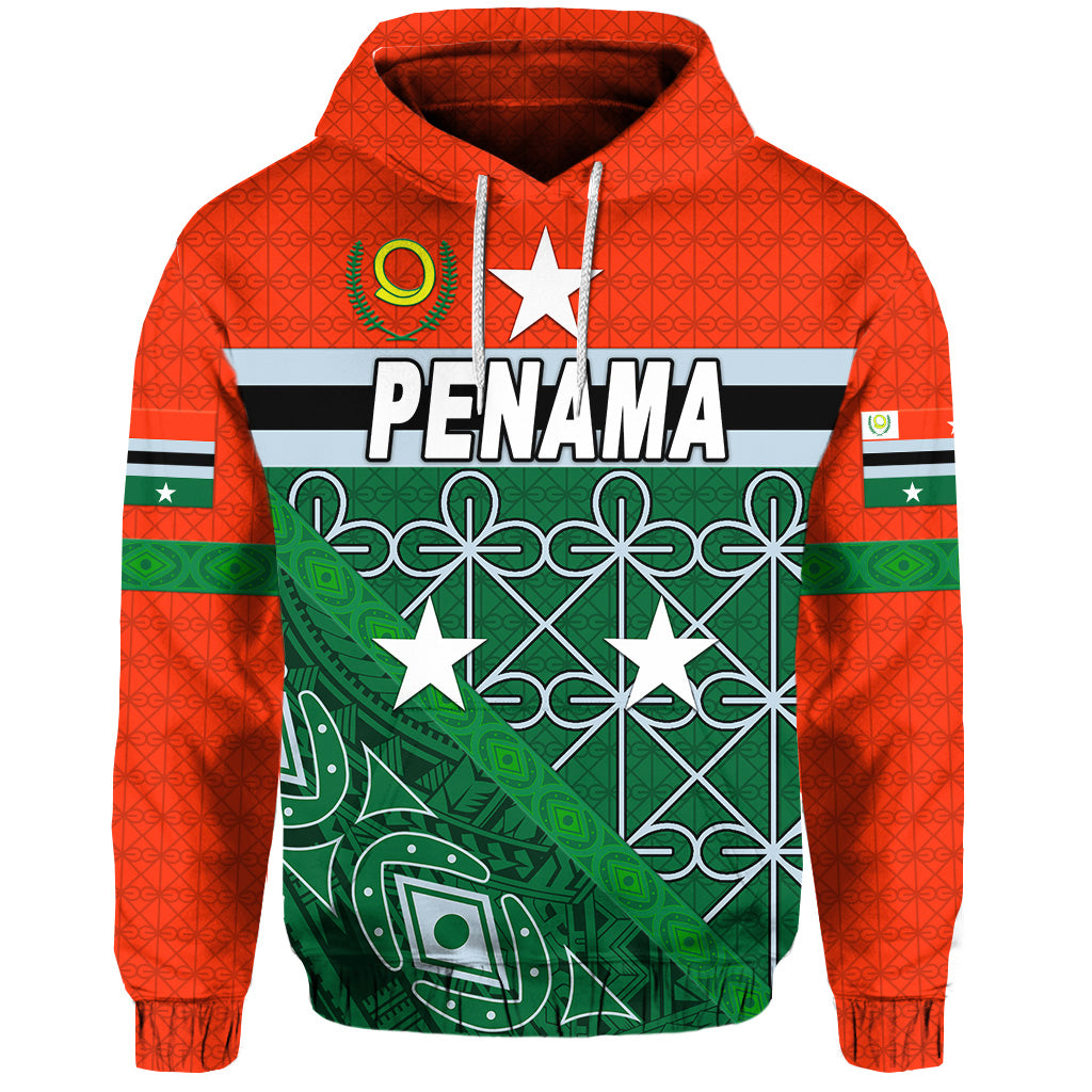 Penama Province Hoodie Vanuatu Pattern Unique Style LT8 - Polynesian Pride