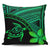 hawaiiPillow Cases - Hawaii Turtle Plumeria Green One Size 18"x18"(Twin Sides) Green - Polynesian Pride