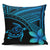 hawaiiPillow Cases - Hawaii Turtle Plumeria Blue One Size 18"x18"(Twin Sides) Blue - Polynesian Pride