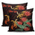 (Personalized) Hawaii Turtle Lehua Flower Polynesian Pillow Covers - Lehua Style - AH One Size Black - Polynesian Pride