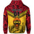 Custom Papua New Guinea Port Moresby Vipers Hoodie Rugby Original Style Red, Custom Text and Number LT8 - Polynesian Pride