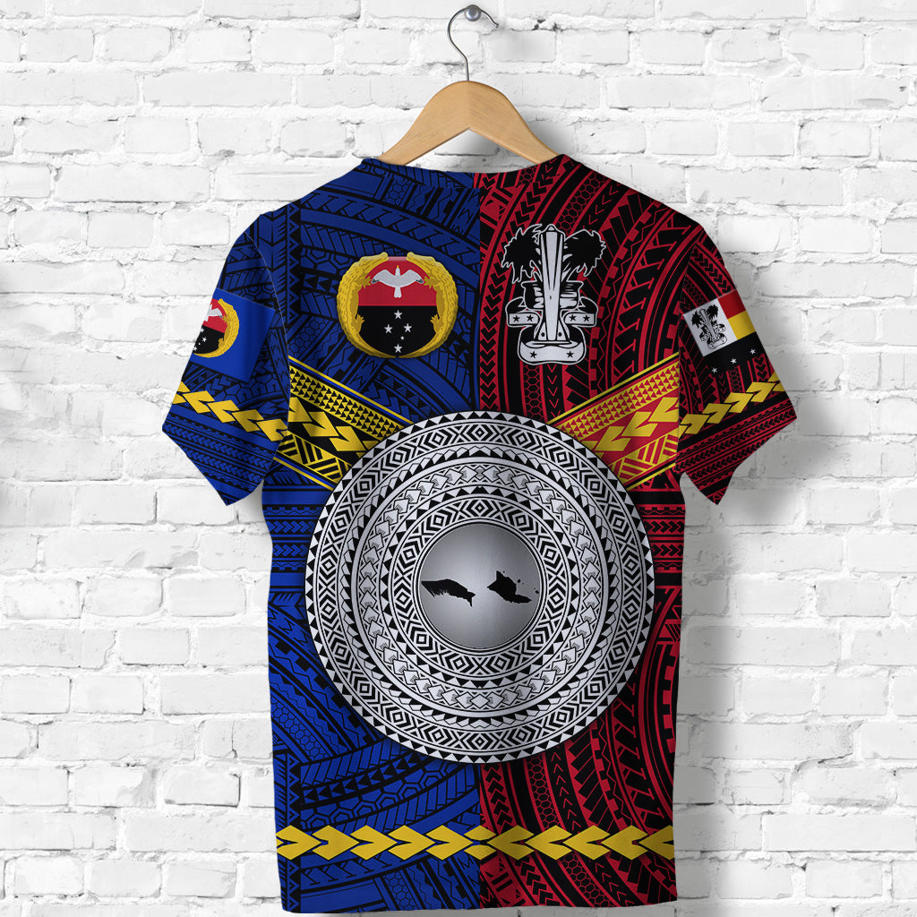 PNG Gulf Province And Madang Province T Shirt Together LT8 - Polynesian Pride
