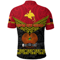 Papua New Guinea Kumuls Polo Shirt Simple Style Black Vibes LT8 - Polynesian Pride