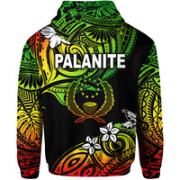 (Palanite) FSM Pohnpei Hoodie Unique Vibes Reggae LT8 - Polynesian Pride