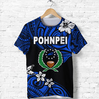 FSM Pohnpei T Shirt Unique Vibes Blue LT8 - Polynesian Pride