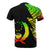 Pohnpei Pattern T Shirt Pohnpei Flag Polynesian Tattoo Reggae Style - Polynesian Pride