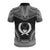 Pohnpei Polo Shirt Pohnpei Flag Polynesian Chief Tattoo Black Version - Polynesian Pride