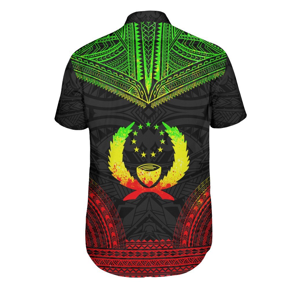 Pohnpei Polynesian Chief Shirt - Reggae Version - Polynesian Pride