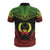 Pohnpei Polo Shirt Pohnpei Flag Polynesian Chief Tattoo Reggae Version - Polynesian Pride