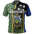 Custom South Sea Islanders Flag Style Polo Shirt Solomon Islands LT6 Black - Polynesian Pride