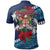 Custom Fiji Patterns With Hibiscus Polo Shirt LT6 - Polynesian Pride