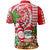 Hawaii Mele Kalikimaka Santa Claus Beach Polo Shirt LT6 - Polynesian Pride